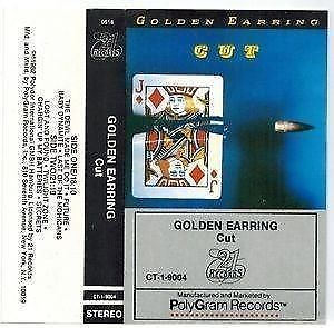 Golden Earring Cut USA cassette CT-1-9004 box inlay front 1982